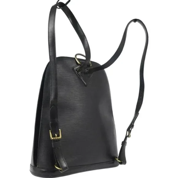 303313BP (L4) Louis Vuitton Backpack Bag Gobelin Black Epi Leather - Picture 2 of 12